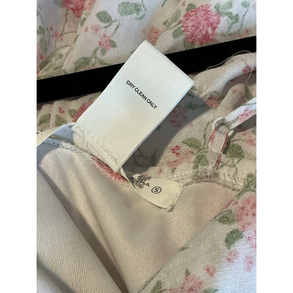 Altar'd State Jodee White/Pink Floral Maxi Tiered Dress Easter Fairy  Sz S - Picture 16 of 16